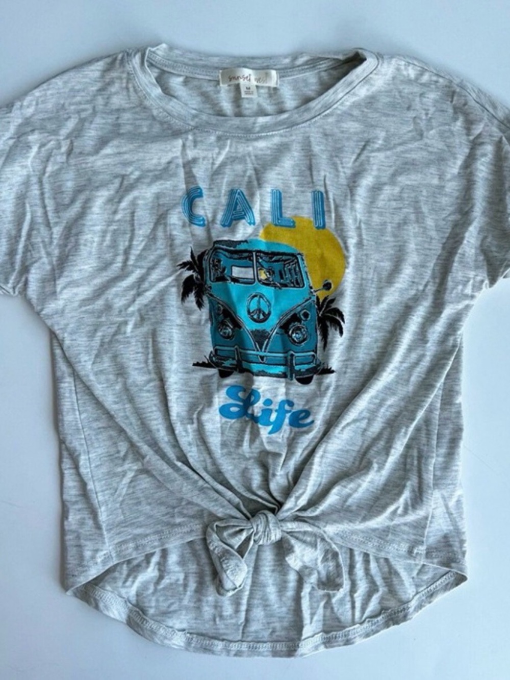 Sunset West Girls' Cali Life Graphic Tee